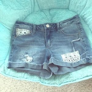 Jean shorts